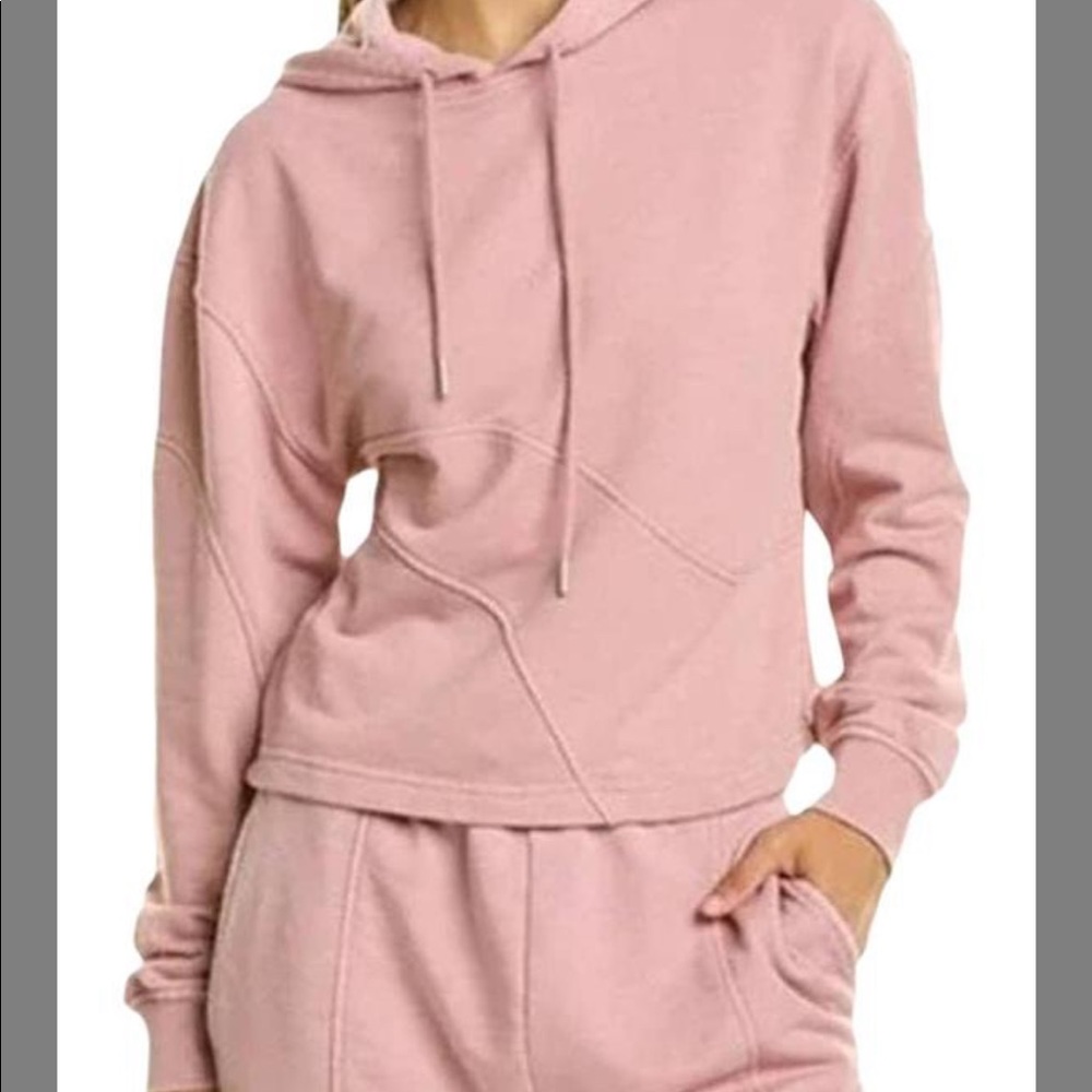 NWOT Avec Les filles sweatsuit . Dusty rose
